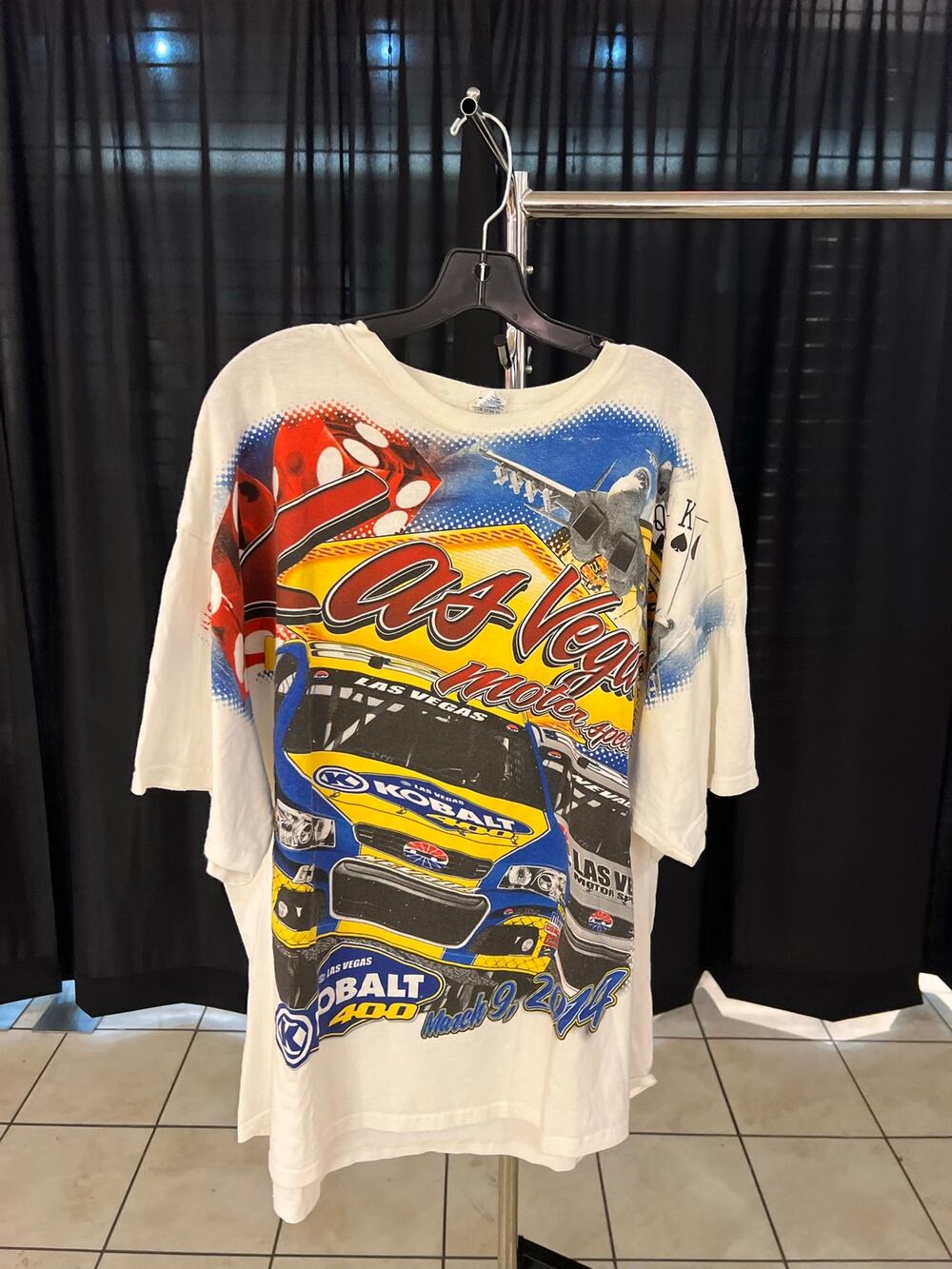 2014 Kobalt 400 Vegas T-Shirt Sz 3XL